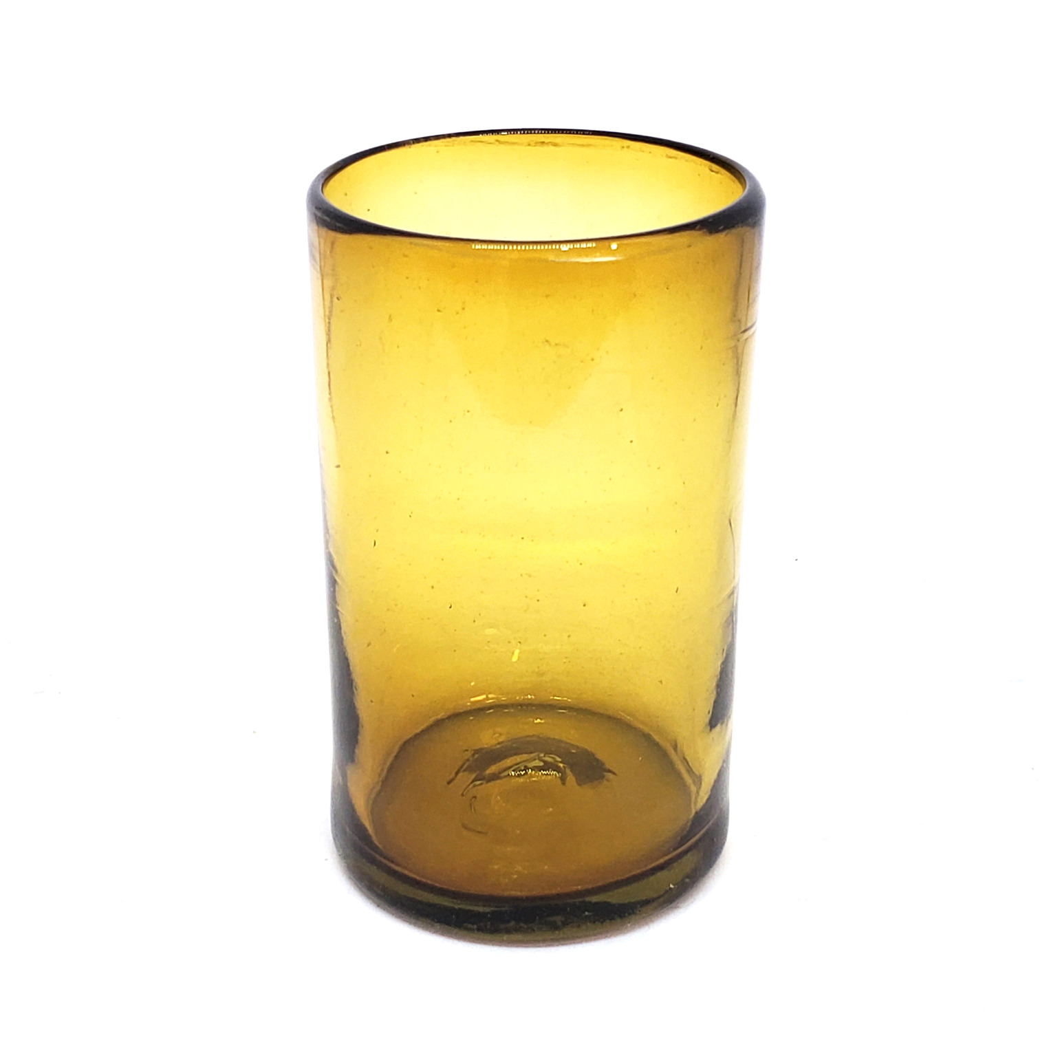 Sale Items / Solid Amber 14 oz Drinking Glasses  / These handcrafted glasses deliver a classic touch to your favorite drink.